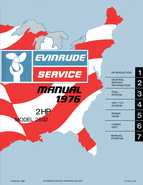 1976 Evinrude 2 HP 2602 Outboards Service Repair manual P/N 5185