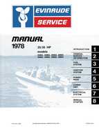 1978 Evinrude 25/35 HP Service and Repair Manual P/N 5395