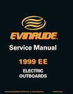 1999 Evinrude "EE" Electric Outboards Service Repair Manual, P/N 787021