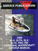 1999 Polaris SLH, SLTH, SLX, SLTX, PRO785 Factory Service Manual