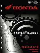 1997-2004 Honda Fourtrax Recon TRX250TE/TM Service Manual