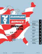 1976 Evinrude 9.9 HP Service Repair Manual Genuine Models P/N 5188