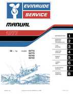 1977 Evinrude 55 HP Outboards OMC Service Repair Manual P/N 5307