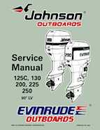 1997 Johnson Evinrude "EU" 125C, 130, 200, 225, 250 90 LV Service Repair Manual, P/N 507269