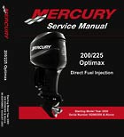 Mercury Optimax - 200/225 from year 2000 Service Manual.