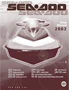 Bombardier SeaDoo 2002 factory shop manual - volume 1